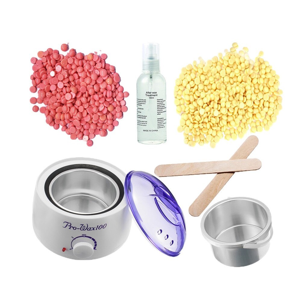 Kit Epilare No.202 cu 2 X Ceara Epilare Granule Refolosibila 2x100g