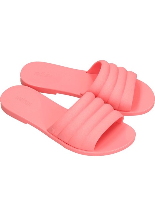 Papuci, Melissa, Plastic / Cauciuc, Roz, 41/42