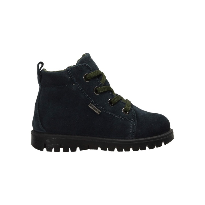 Gyerekcsizma, Primigi, Suede, Navy kék, Zöld/Fekete/Tengerészkék
