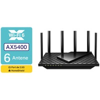 Router wireless TP-Link Archer AX72 Pro, AX5400, Wi-Fi 6, Dual-Band Gigabit, 1x2.5 Gigabit, USB 3.0, MU-MIMO