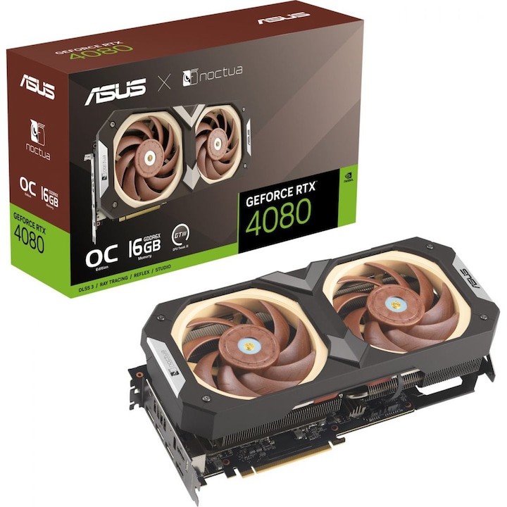 Asus RTX4080-O16G-NOCTUA, Videókártya