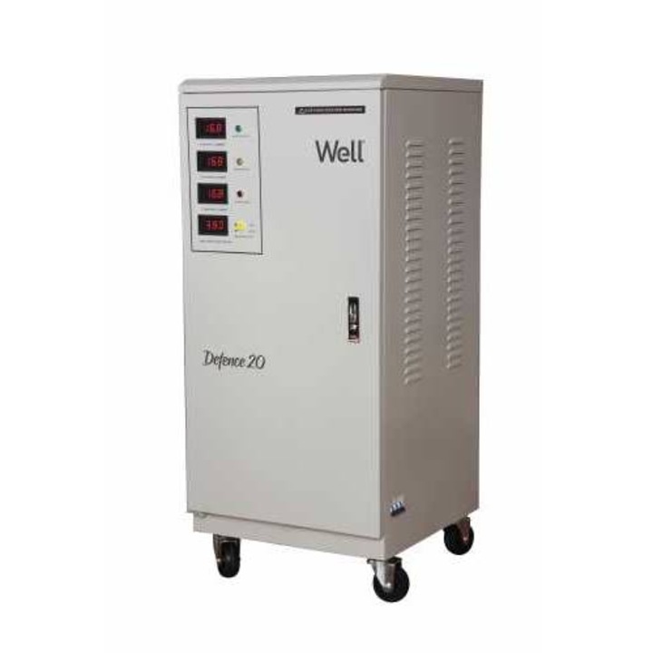 Автоматичен монофазен стабилизатор на напрежение SDR 20KVA/16KW Datamaxx със серво мотор