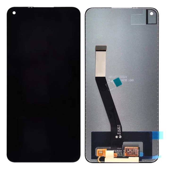 Дисплей за Xiaomi Redmi Note 9, черен, LCD, сензорен екран, Daden, най-добро качество