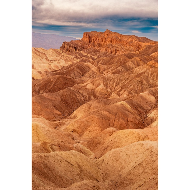 Tapet Premium Canvas, Peisaj canyon cu cer, 120x180 cm