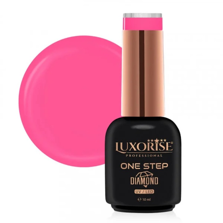 Полупостоянен лак за нокти One Step Diamond LUXORISE - Pink Up 10 ml