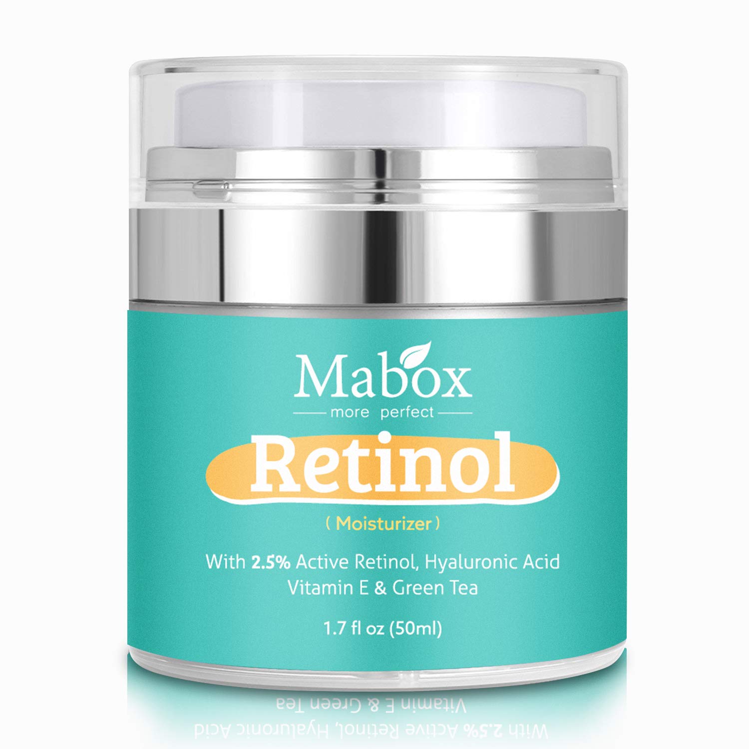 Хидратиращ крем Mabox, ретинол 2,5%, хиалуронова киселина, витамин Е ...