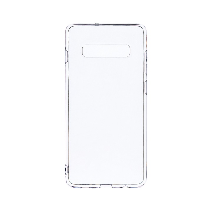 BestCase 2MM Clear Szilikon telefontok, Samsung Galaxy S10, Kamera védelem, Átlatszó