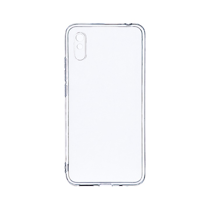 BestCase 2MM Clear Szilikon telefontok, Xiaomi Redmi 9A, Kamera védelem, Átlatszó