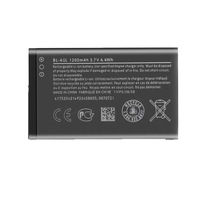 Acumulator intern compatibil cu Nokia 225, 225 Dual SIM, 230, 230 Dual SIM, BL-4UL, Li-Ion, 1200mAH, Negru