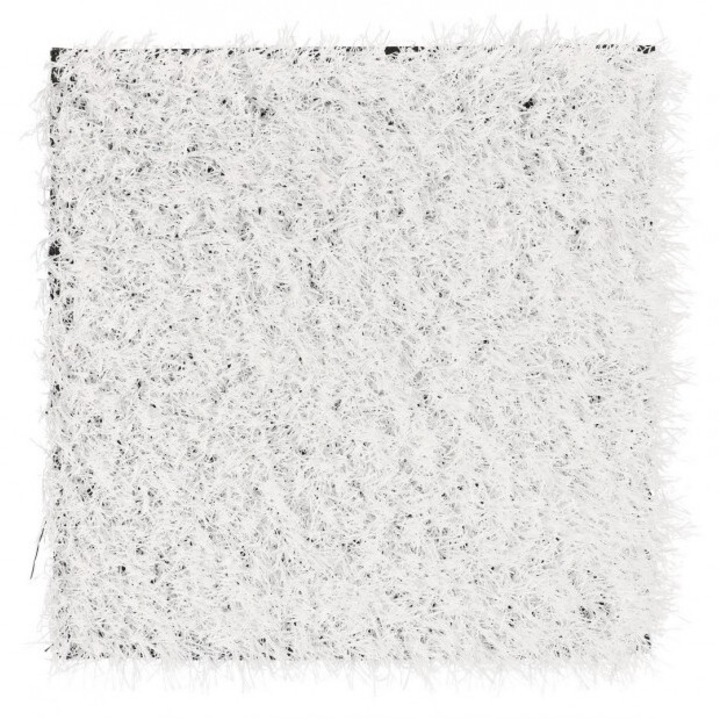 Fehér szintetikus pázsit 200x2500 cm