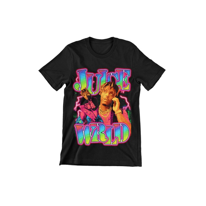 Gyermek póló, Prestige-Butique, Hip-Hop, Juice wrld, Fekete
