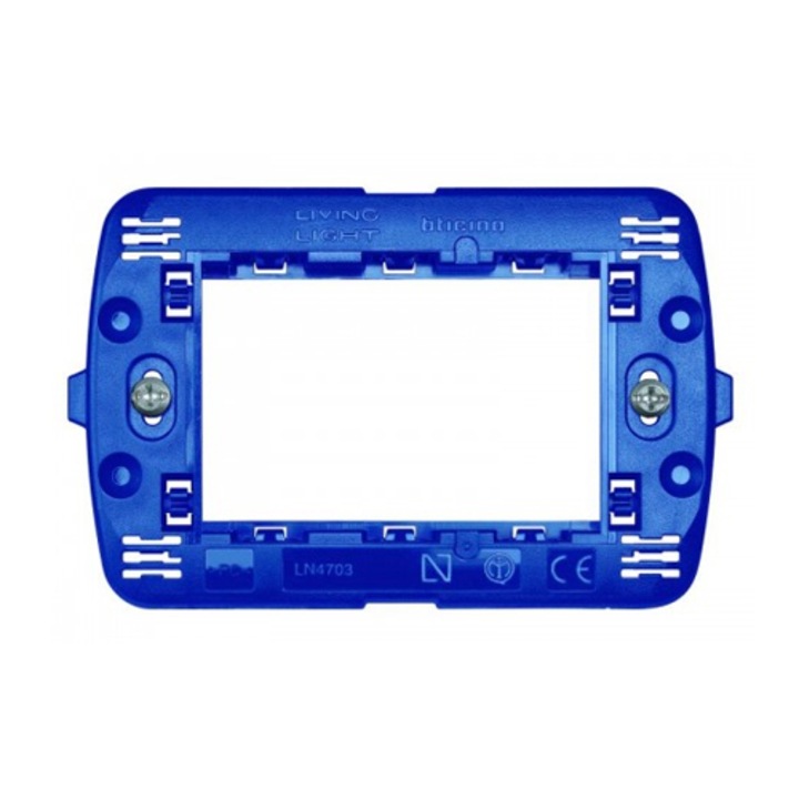 Suport Rama Legrand Bticino LivingLight LN4703 3 Module