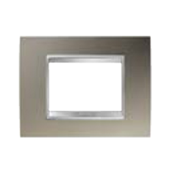 Rama Gewiss Chorus Lux GW16203MS 3 Module Aluminiu Perlat (Metal)