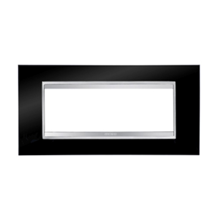 Rama Gewiss Chorus Lux GW16206TN 6 Module Negru Toner