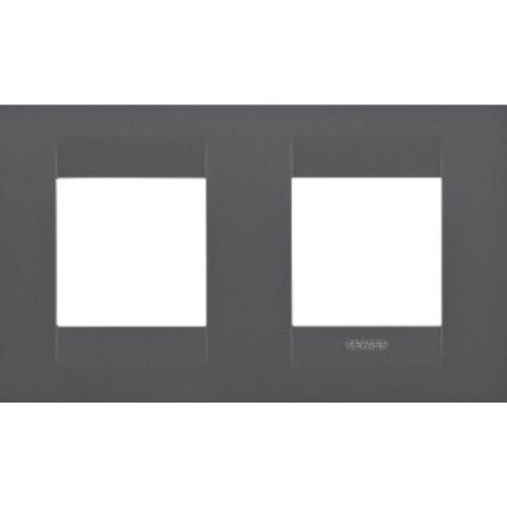 Rama Gewiss Chorus Geo international GW16423VN 2 + 2 Module Negru Satin