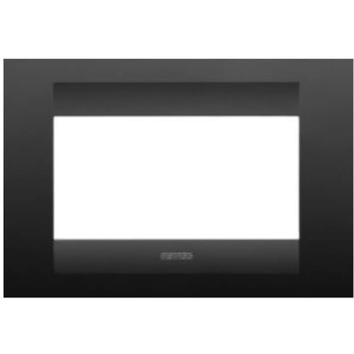 Rama Gewiss Chorus Geo GW16404VN 4 Module Negru Satin