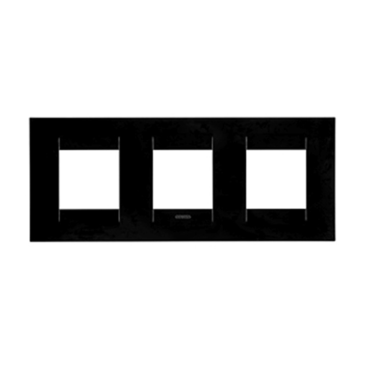 Rama Gewiss Chorus Geo international GW16426TN 2 + 2 + 2 Module Negru Toner