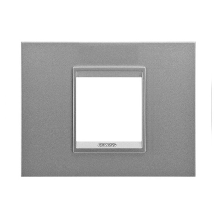 Rama Gewiss Chorus Lux GW16202XA 2 Module Gri (Metal)