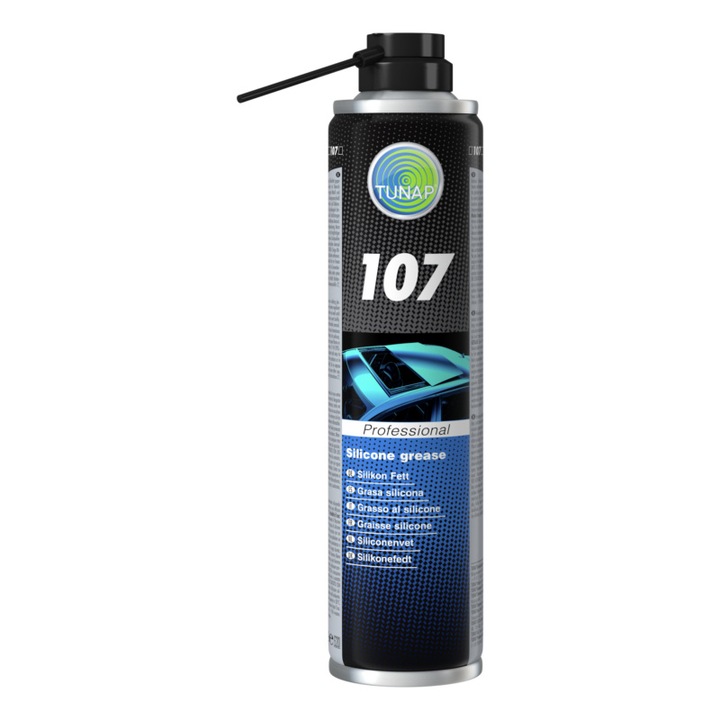 Solutie spray lubrifiant siliconic 107 TUNAP 400ml