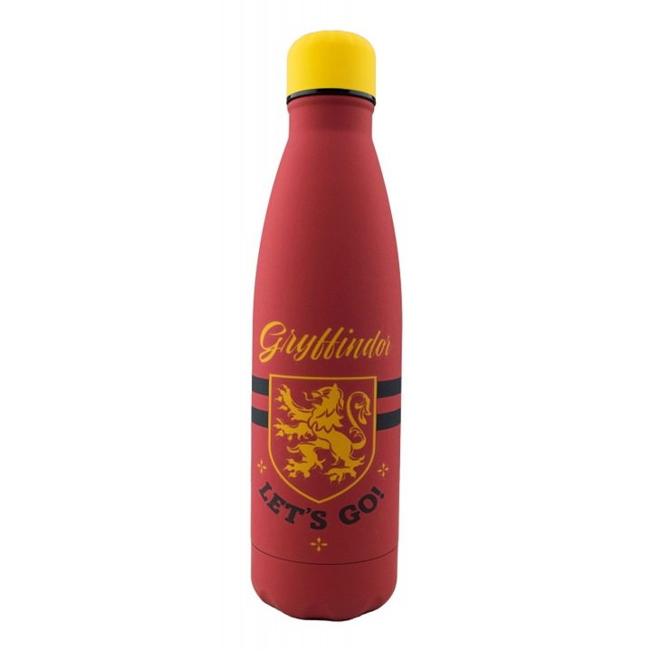 Thermos palack Harry Potter Griffendél Let's Go, 500ml, Multicolor
