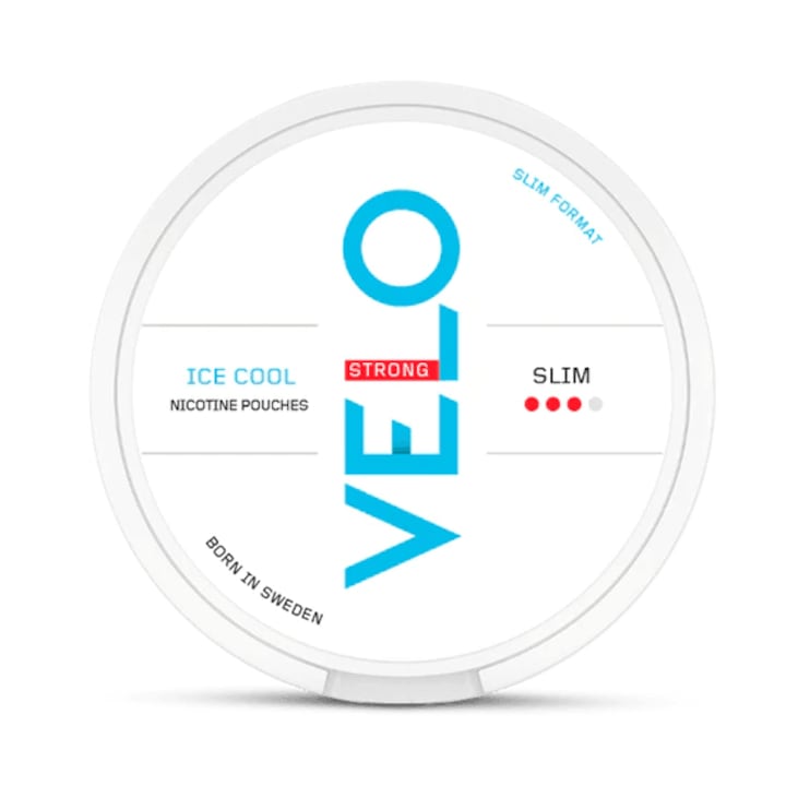 Pouch cu nicotina - VELO Ice Cool Slim Strong 10mg - eMAG.ro