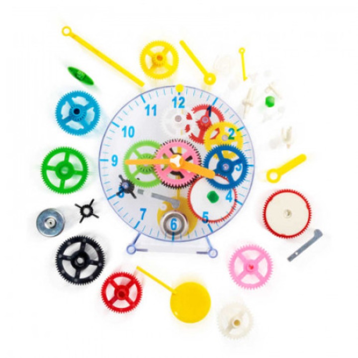 Механичен пъзел, Барабанист, Направи си сам часовник, 31 части, 6+ години