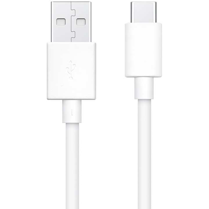 Adat- és töltőkábel USB-A - USB-C Oppo DL143, 1 m, fehér