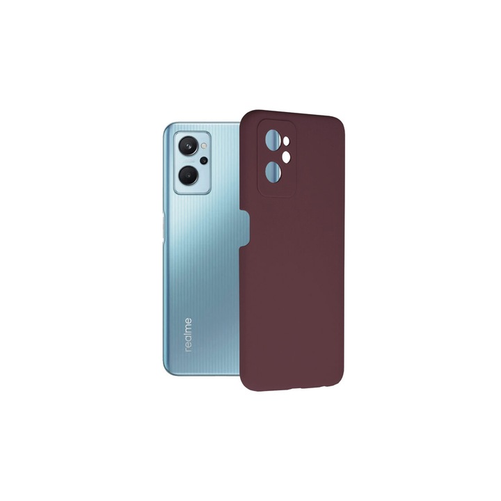 Realme 9i / Oppo A76 / A96 tok - Techsuit Soft Edge szilikon - szilvalila