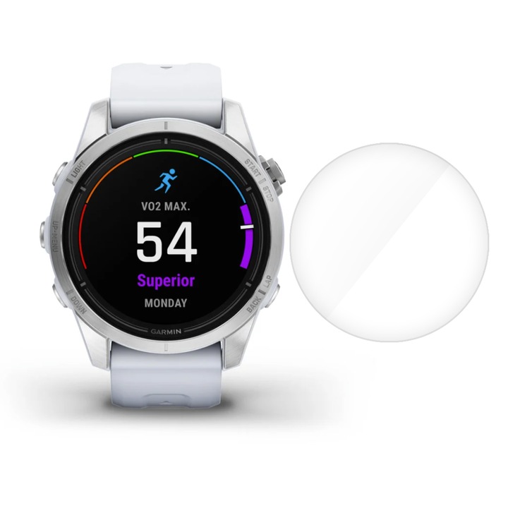 3 db SILKASE fólia készlet Garmin Fenix Epix Pro (Gen 2) 42 mm-es, szilikon, megújuló, teljes kijelzős