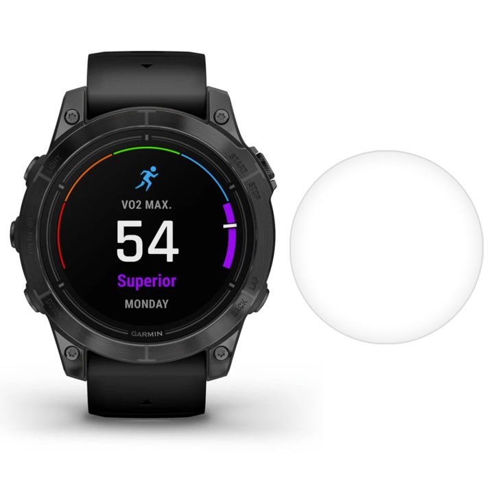 3 db SILKASE matt fólia készlet Garmin Fenix Epix Pro (Gen 2) 47 mm-es, szilikonos, teljes kijelzős