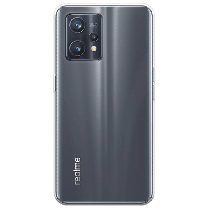 Átlátszó tok, amely kompatibilis a Realme 9 Pro Plus / 9 4G-vel, karcsú, csúszásgátló, minimalista kialakítás, 1 mm