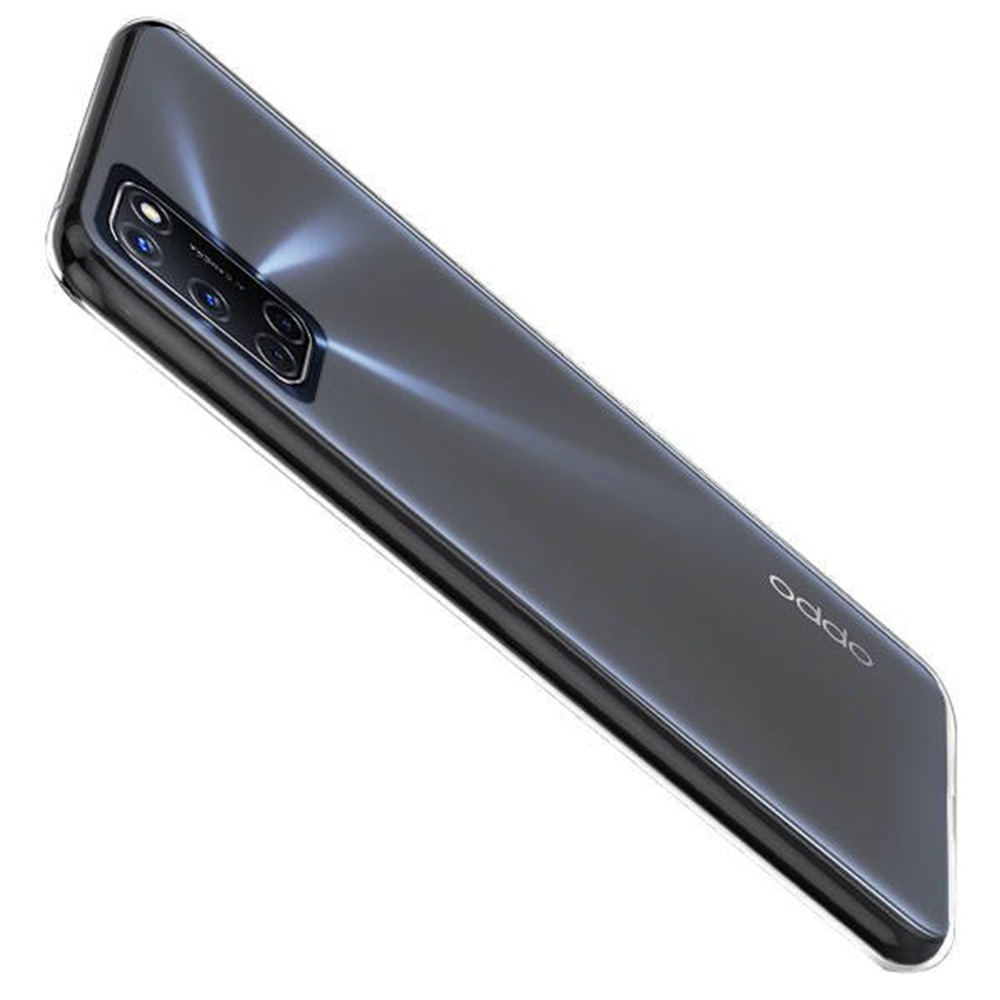 Husa Transparenta compatibila cu Oppo A52 4G / A72 4G, Slim fit, Anti-alunecare, Design minimalist, 1 mm