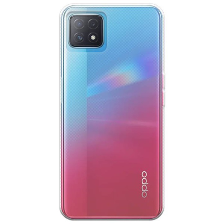 Прозрачен калъф, съвместим с Oppo A72 5G, Slim fit, Anti-slip, Минималистичен дизайн, 1 mm