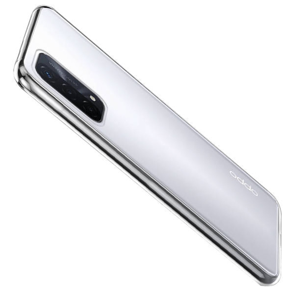 Husa Transparenta compatibila cu Oppo A54 5G / A74 5G / A93 5G, Slim fit, Anti-alunecare, Design minimalist, 1 mm