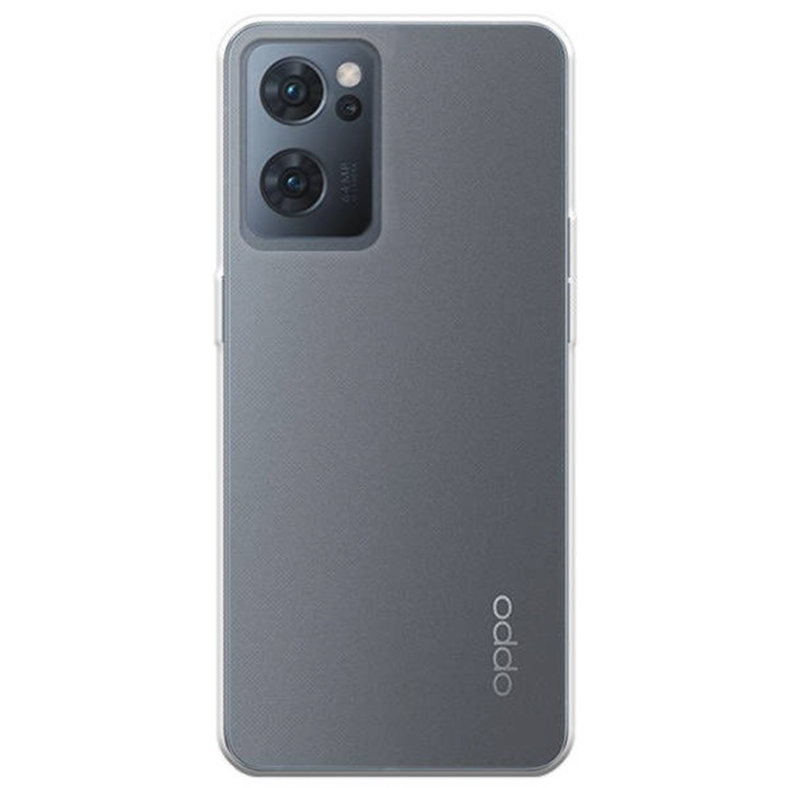 Oppo Reno 7 5G / Find X5 Lite kompatibilis átlátszó tok, karcsú, csúszásgátló, minimalista kialakítás, 1 mm