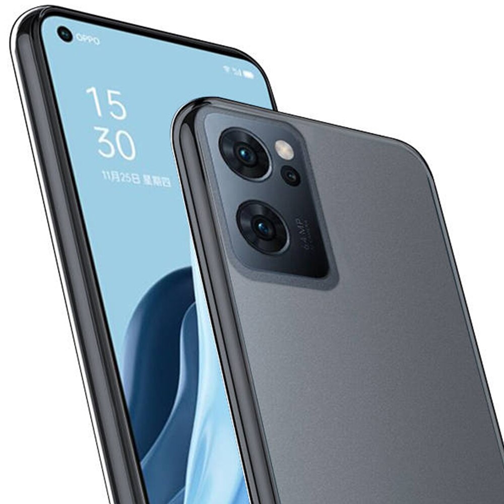 Husa Transparenta compatibila cu Oppo Reno 7 5G / Find X5 Lite, Slim fit, Anti-alunecare, Design minimalist, 1 mm