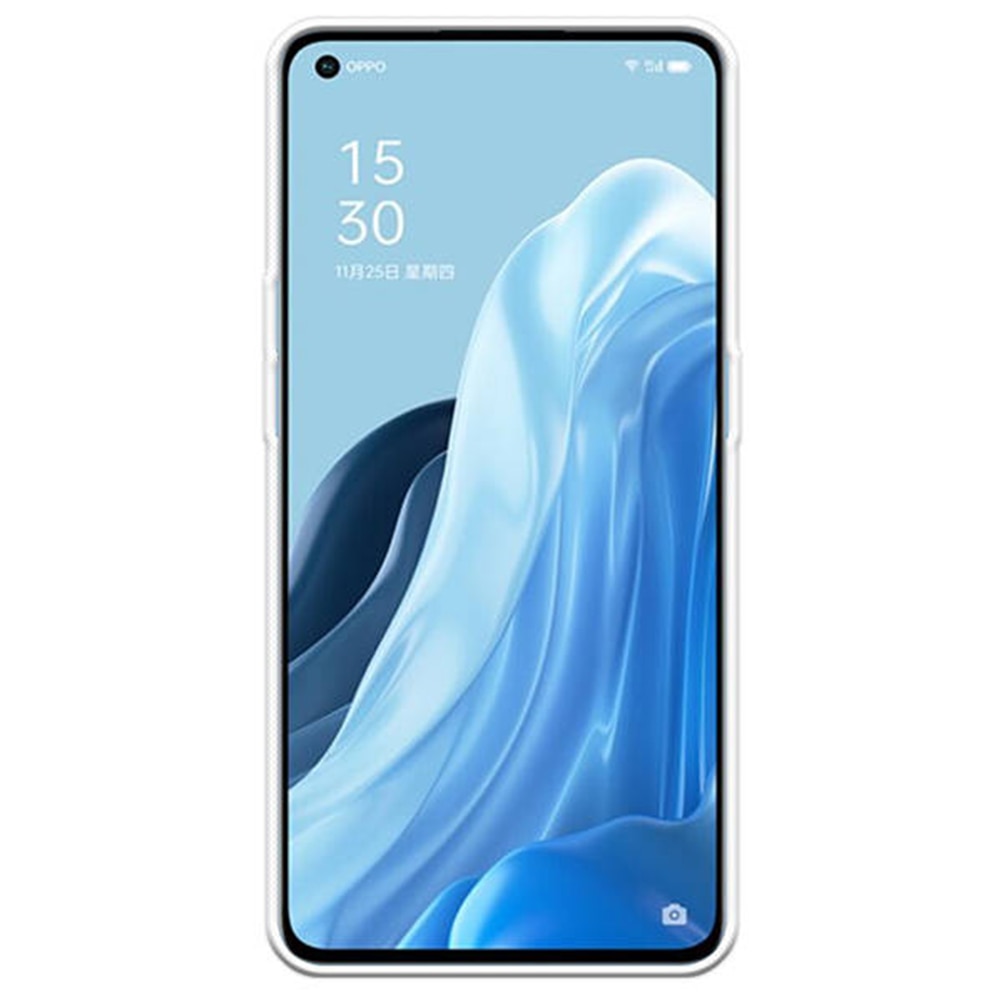 Husa Transparenta compatibila cu Oppo Reno 7 5G / Find X5 Lite, Slim fit, Anti-alunecare, Design minimalist, 1 mm