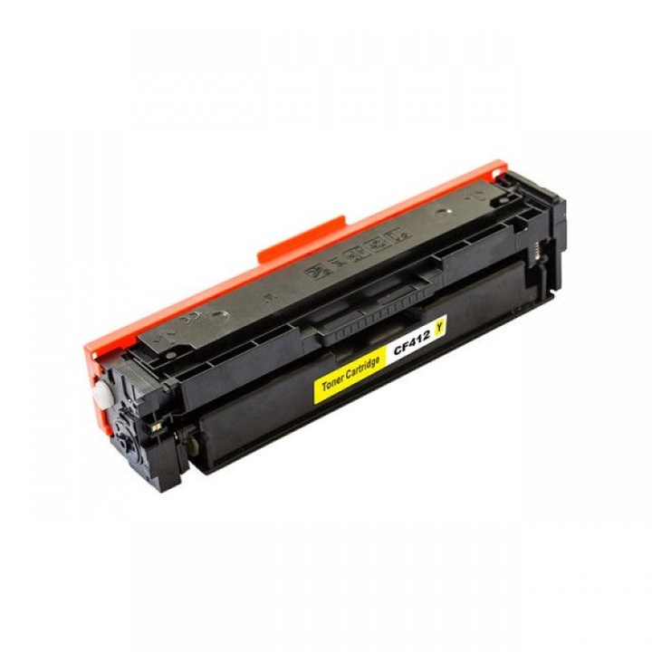Cartus toner, TIN, model compatibil cu HP CF412X / HP 410X, galben, 5000 pagini