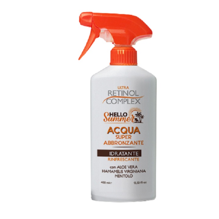 Spray az arc és a test barnulásának fokozására, Ultra Retinol Complex, 400 ml