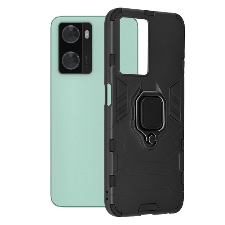 Кейс за Oppo A57, Techsuit Silicone Shield, черен