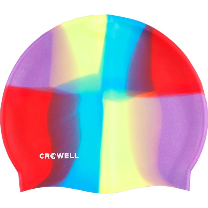 Каска за плуване, Crowell, Силикон, Многоцветна