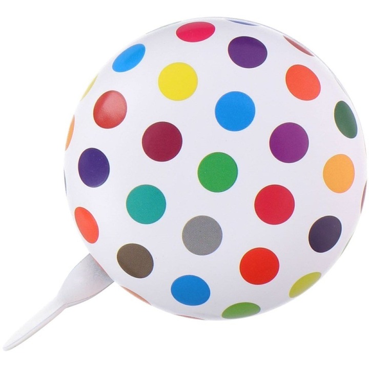 Sonerie bicicleta, Dunlop, Metal, 8 x 5 cm, Multicolor