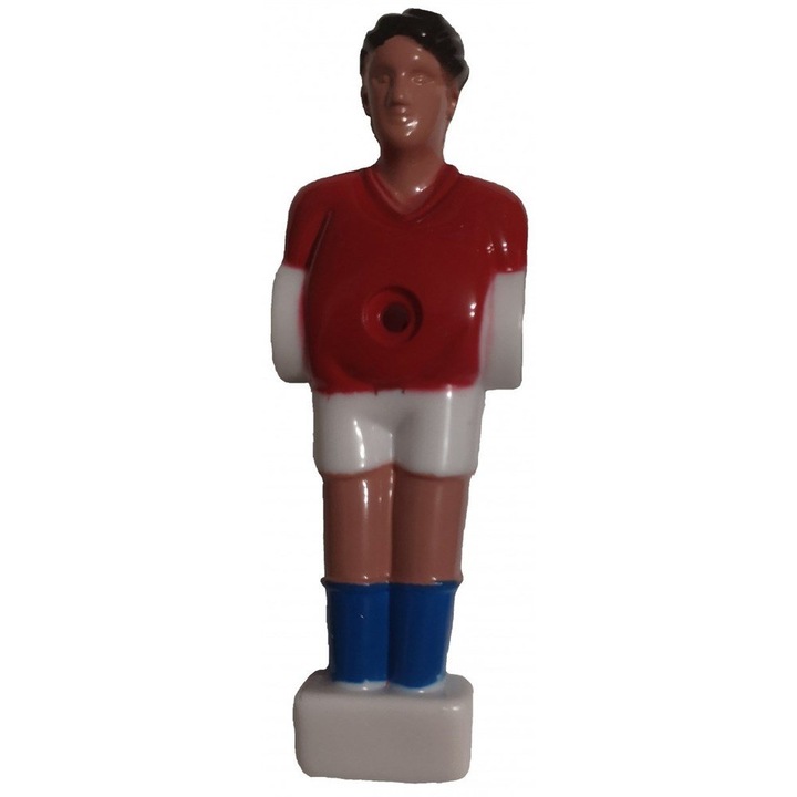 Januári focisták figura, 10,5 cm, piros