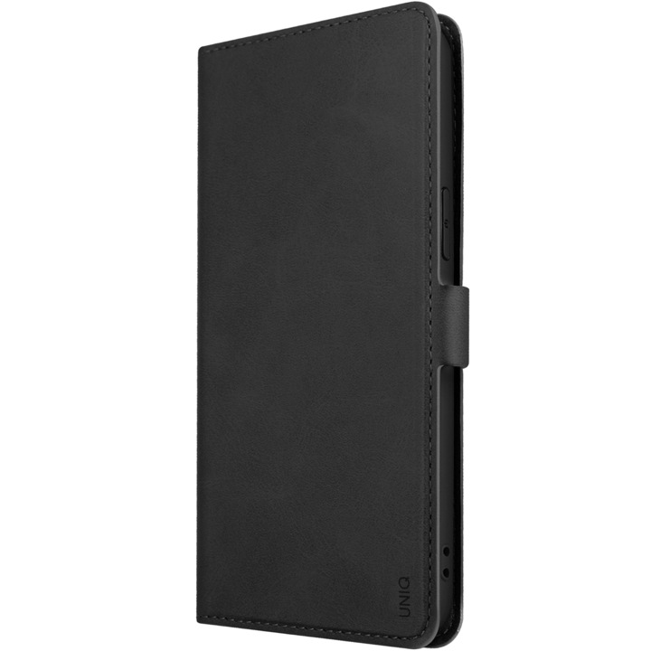 Husa pentru Apple iPhone 12 Pro Max, UNIQ, Journa, Neagra