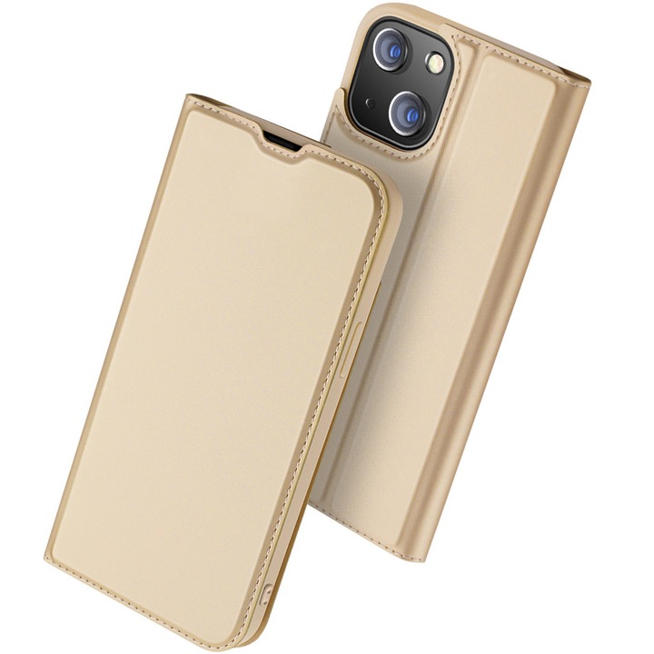 Husa pentru Apple iPhone 14 Plus, DUX DUCIS, Skin Pro, Aurie