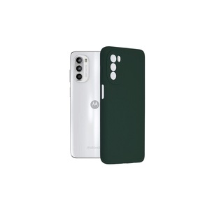 Husa Compatibila cu Motorola Moto G52 4G / Moto G82 5G Techsuit Soft Edge Silicone Verde Inchis