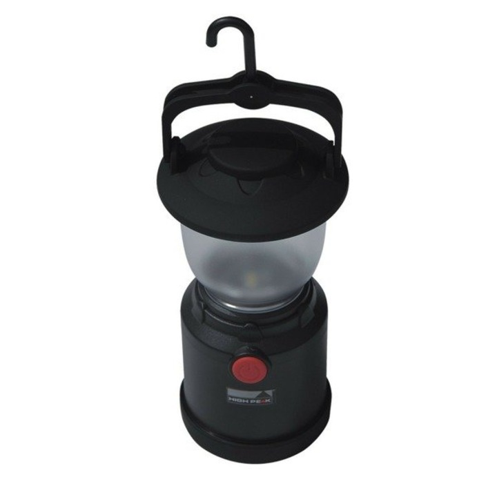 Lampa camping, High Peak, LED, Negru