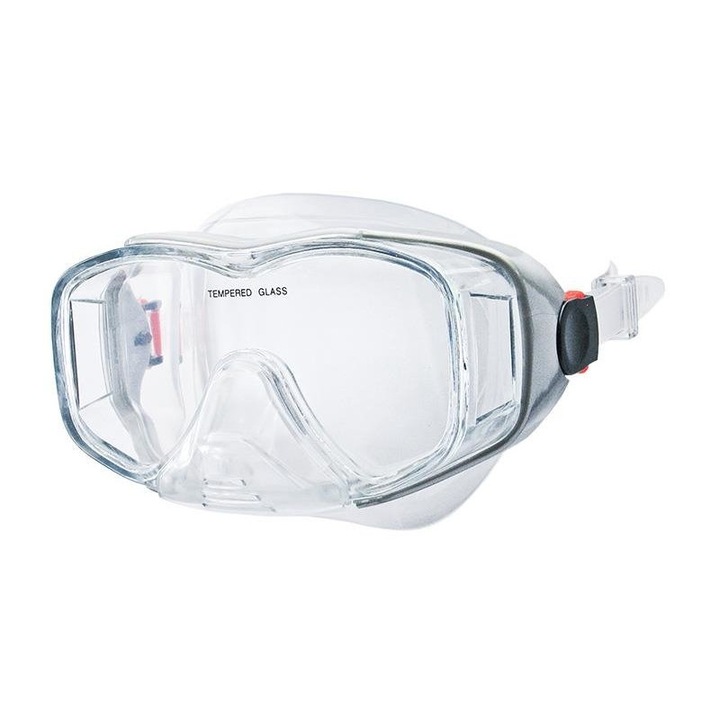 Masca scufundari, Allright, Reglabil, Plastic/PVC, Transparent