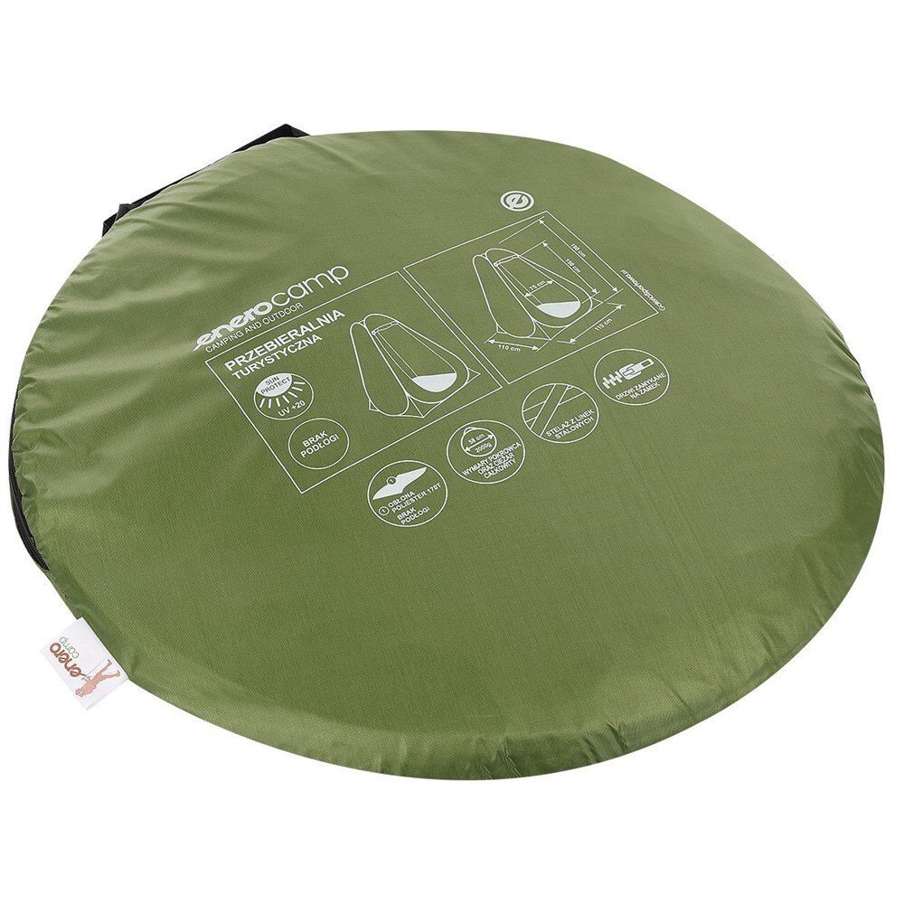 Cabine De Plage Station Port 1 Place 110 X 110 X 190 Cm - Tente De Change Portable Pour Plage, Jardin Et Camping