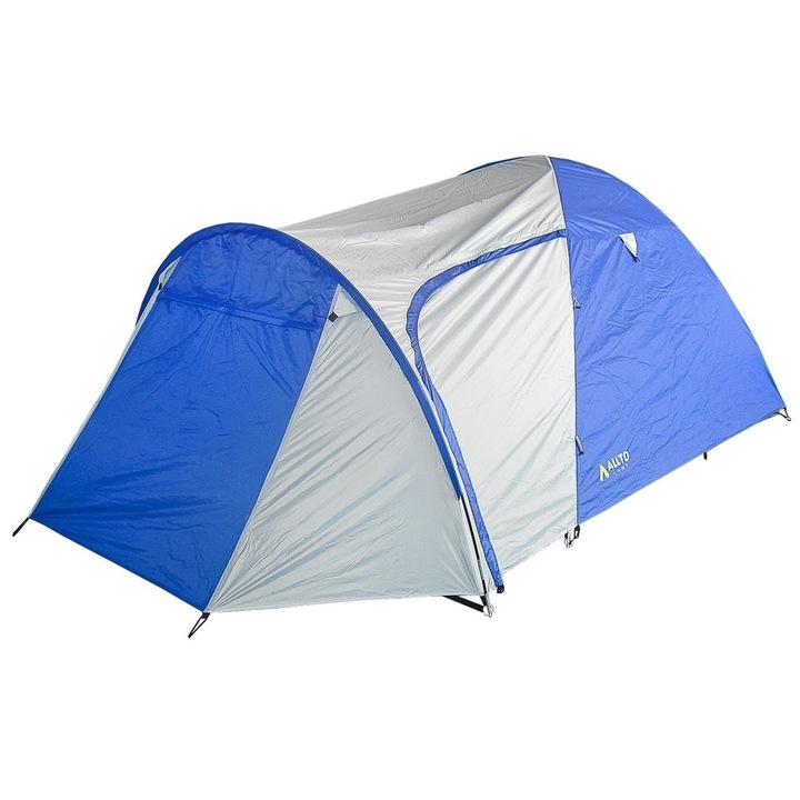 Sátor, Allto Camp, poliészter/üvegszálas, 4 személyes, kék
